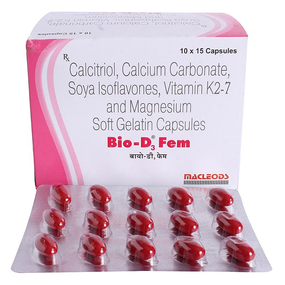 Bio-D3 Fem Capsule 15's, Pack of 15 CAPSULES Bio-D3 Fem Capsule 15's, Pack of 15 CAPSULES