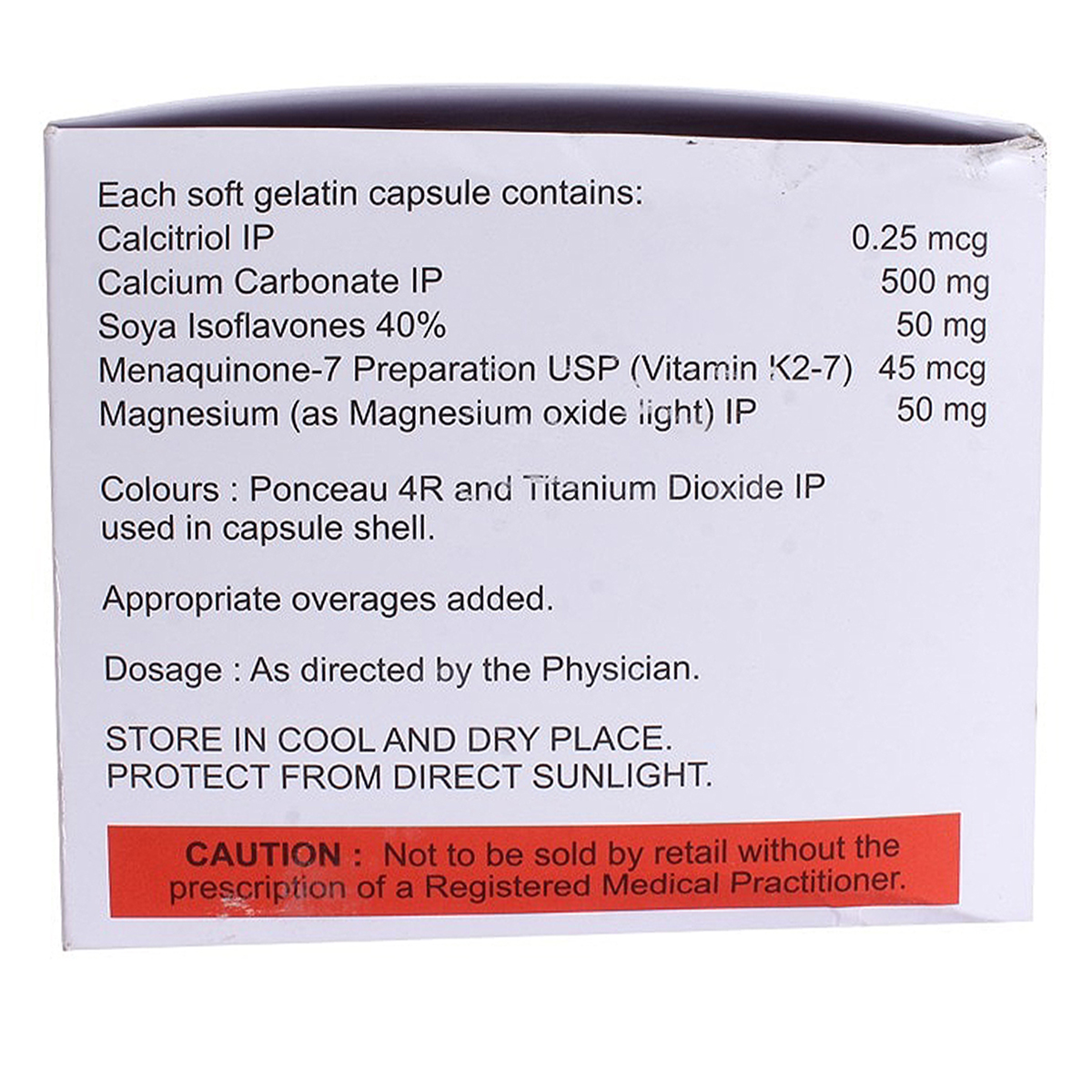 Bio-D3 Fem Capsule 15's, Pack of 15 CAPSULES Bio-D3 Fem Capsule 15's, Pack of 15 CAPSULES