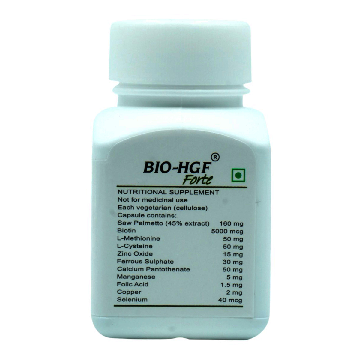 Bio-HGF Forte Capsule 30's, Pack of 1 Bio-HGF Forte Capsule 30's, Pack of 1