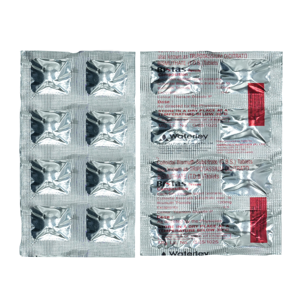 Bistas Tablet 8's, Pack of 8 TABLETS Bistas Tablet 8's, Pack of 8 TABLETS