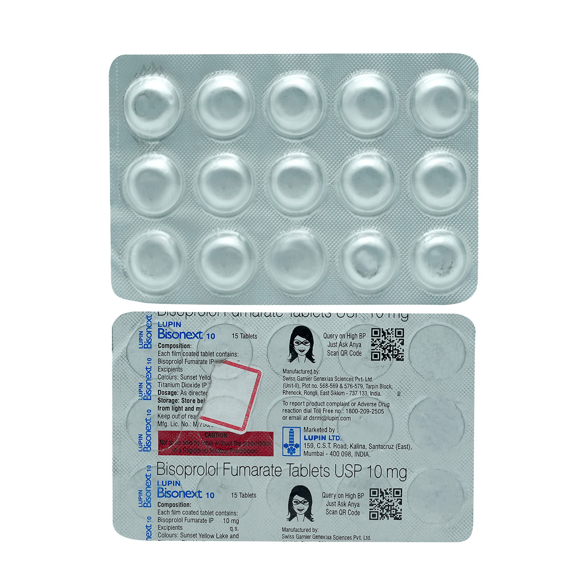 Bisonext 10 Tablet 15's, Pack of 15 TabletS Bisonext 10 Tablet 15's, Pack of 15 TabletS