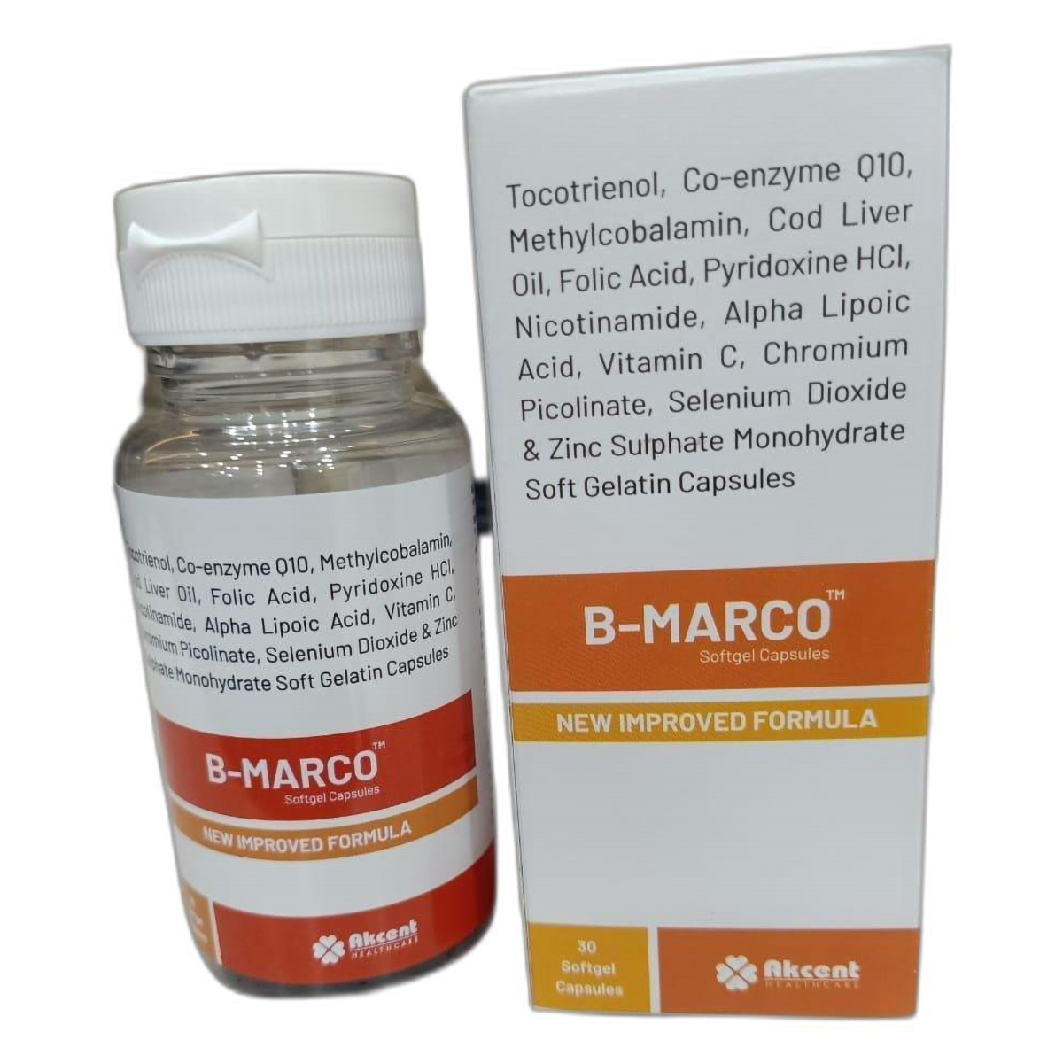 B-Marco Capsule 30's, Pack of 1 CAPSULE B-Marco Capsule 30's, Pack of 1 CAPSULE