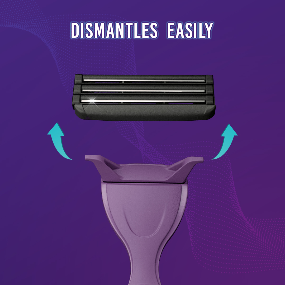 Bombay Shaving Company Defender Sensitive Cartridges For Women, 2 Count, Pack of 1 Bombay Shaving Company Defender Sensitive Cartridges For Women, 2 Count, Pack of 1