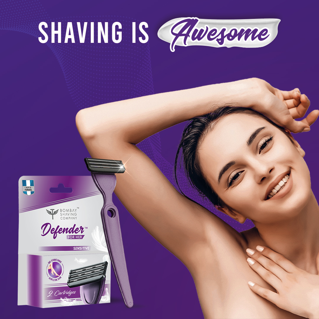 Bombay Shaving Company Defender Sensitive Cartridges For Women, 2 Count, Pack of 1 Bombay Shaving Company Defender Sensitive Cartridges For Women, 2 Count, Pack of 1