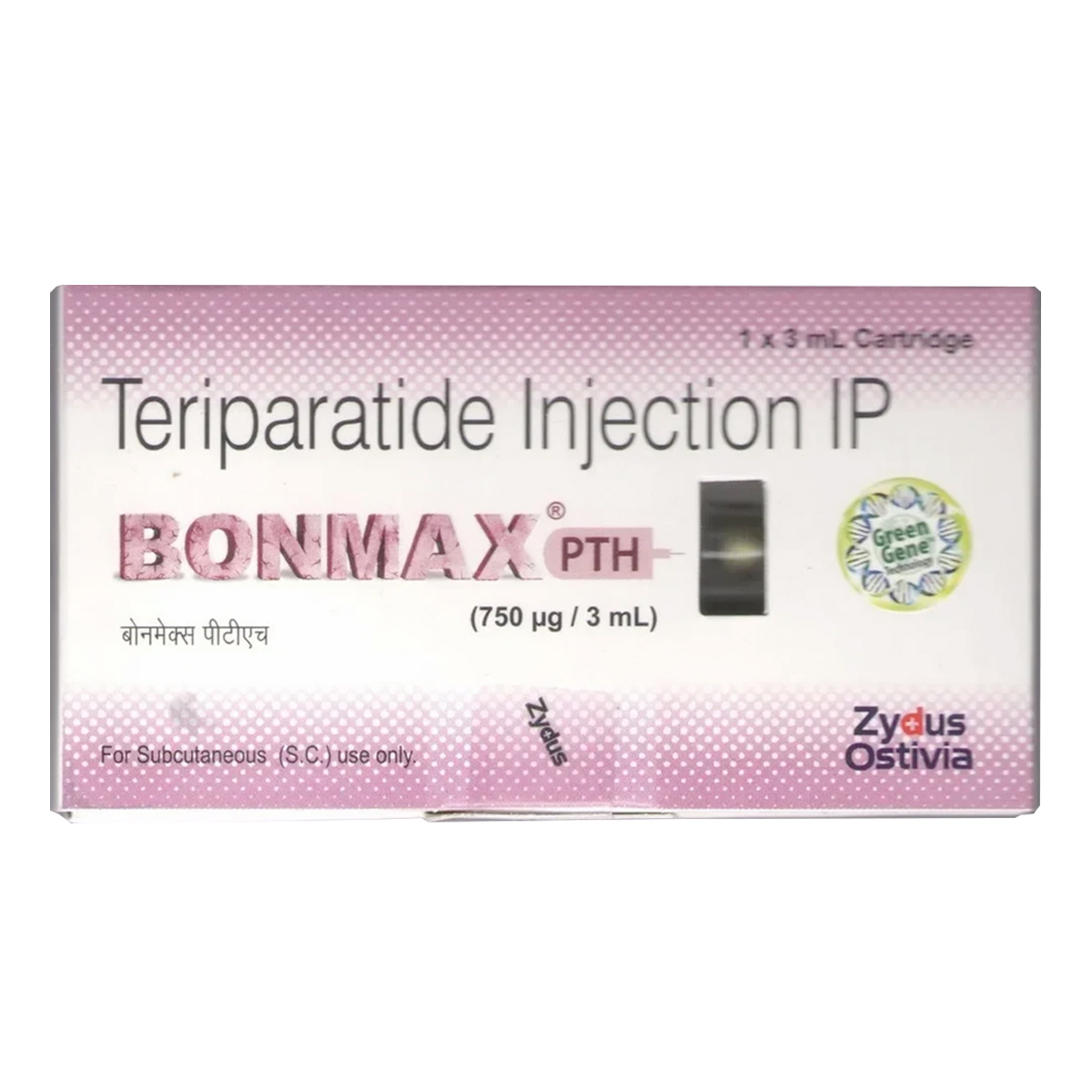 Buy Bonmax Pth 750Mcg/3Ml Inj Online