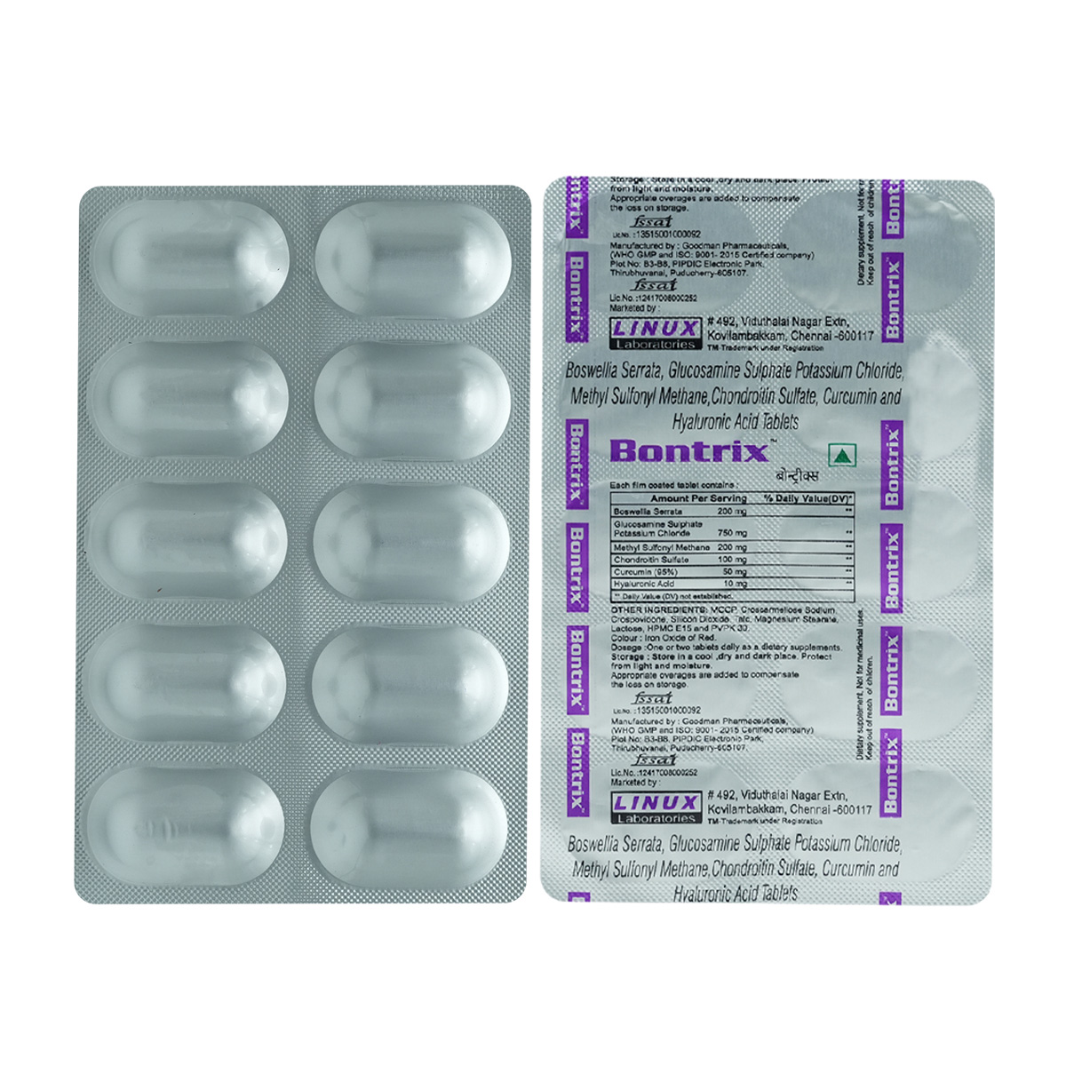 Bontrix Tablet 10's, Pack of 10 Bontrix Tablet 10's, Pack of 10