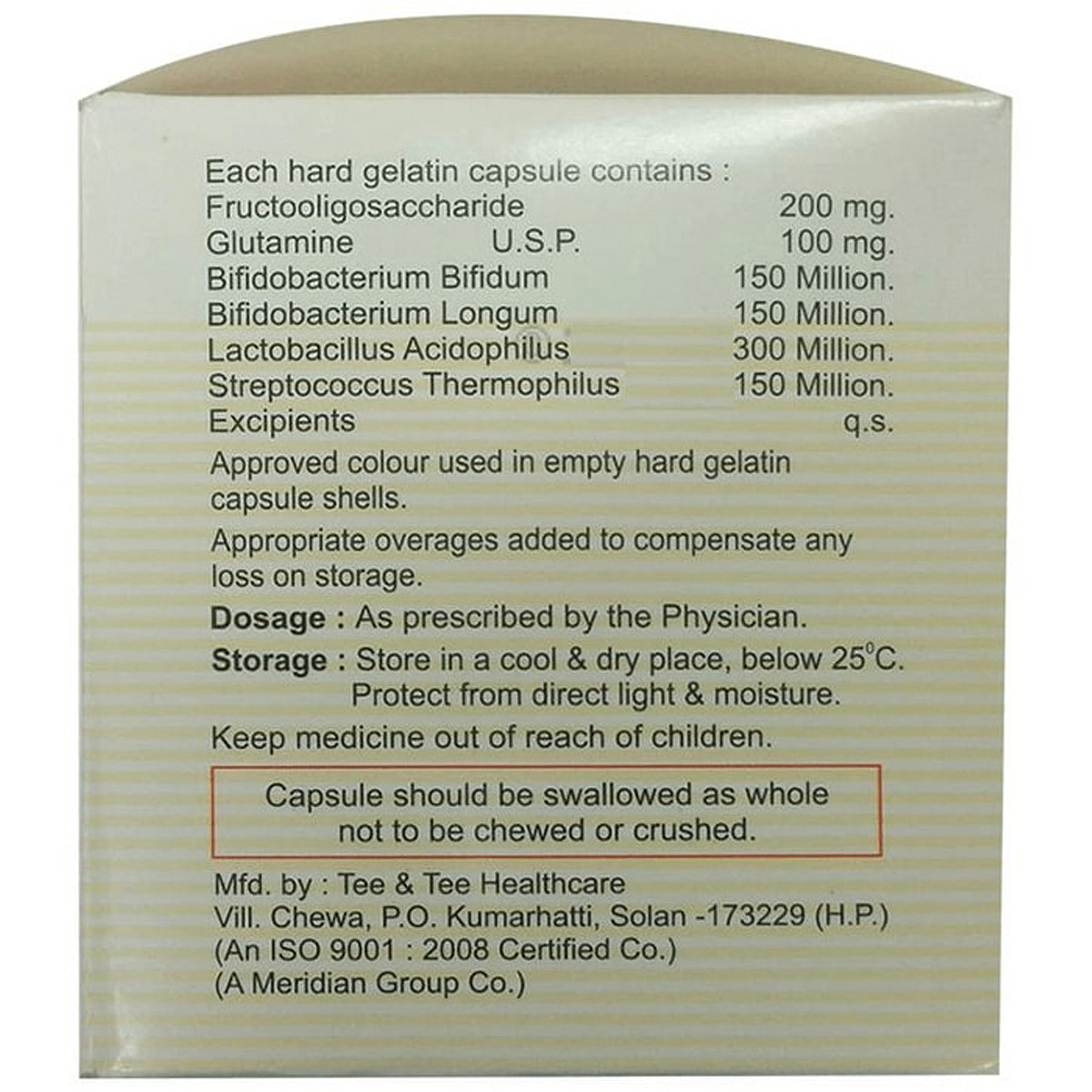 Bowlonex Capsule 10's, Pack of 10 CAPSULES Bowlonex Capsule 10's, Pack of 10 CAPSULES