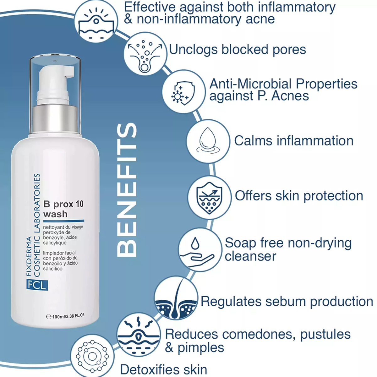 B Prox 10 Wash 100 ml, Pack of 1 B Prox 10 Wash 100 ml, Pack of 1