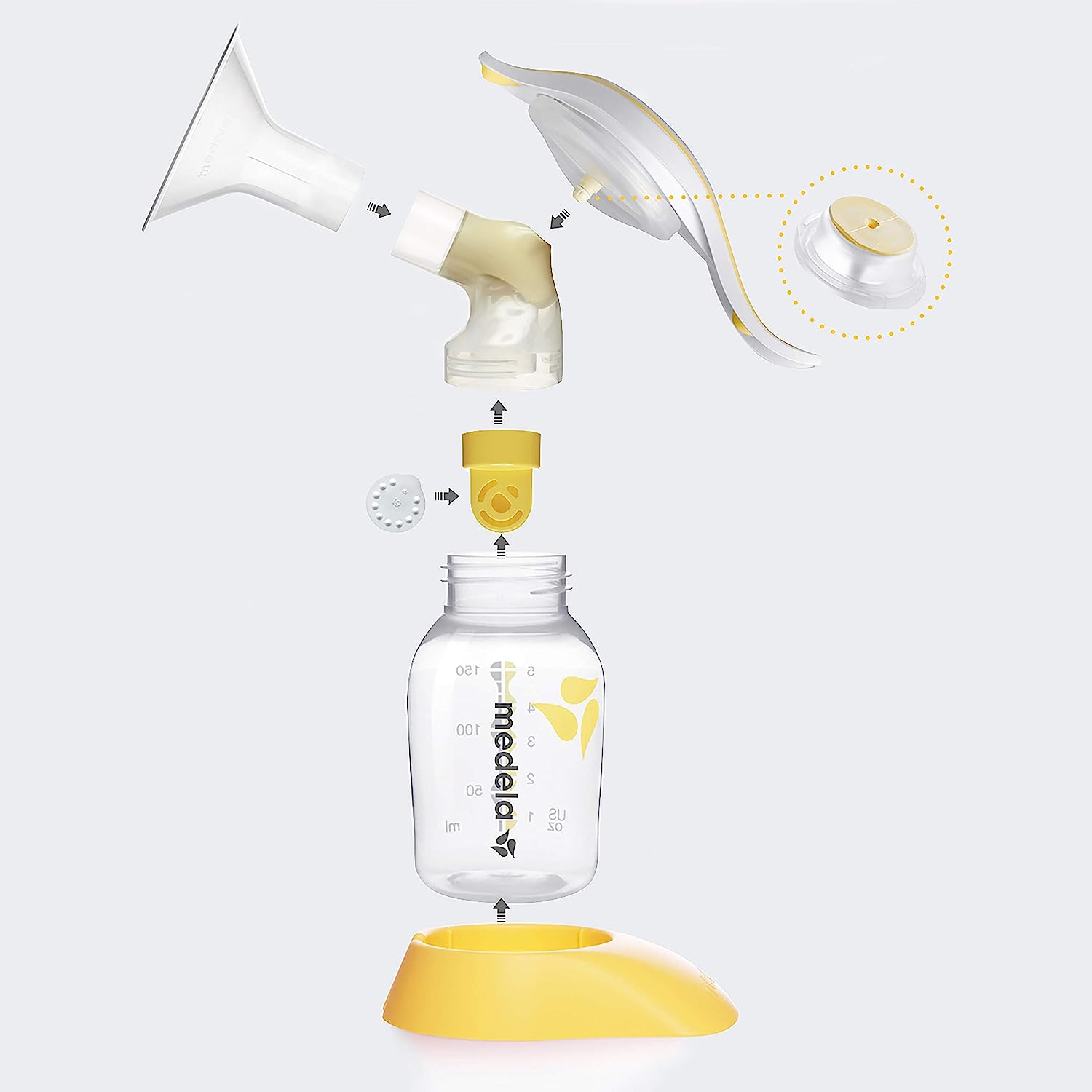 Madela Manual Breast Pump, 1 Count, Pack of 1 Madela Manual Breast Pump, 1 Count, Pack of 1