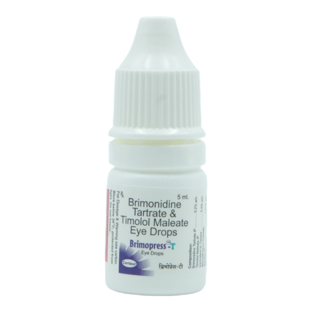 Brimopress T Eye Drop 5 ml, Pack of 1 Brimopress T Eye Drop 5 ml, Pack of 1