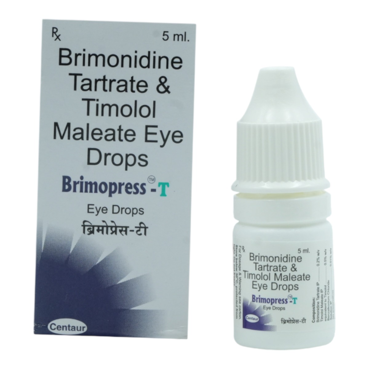 Brimopress T Eye Drop 5 ml, Pack of 1 Brimopress T Eye Drop 5 ml, Pack of 1
