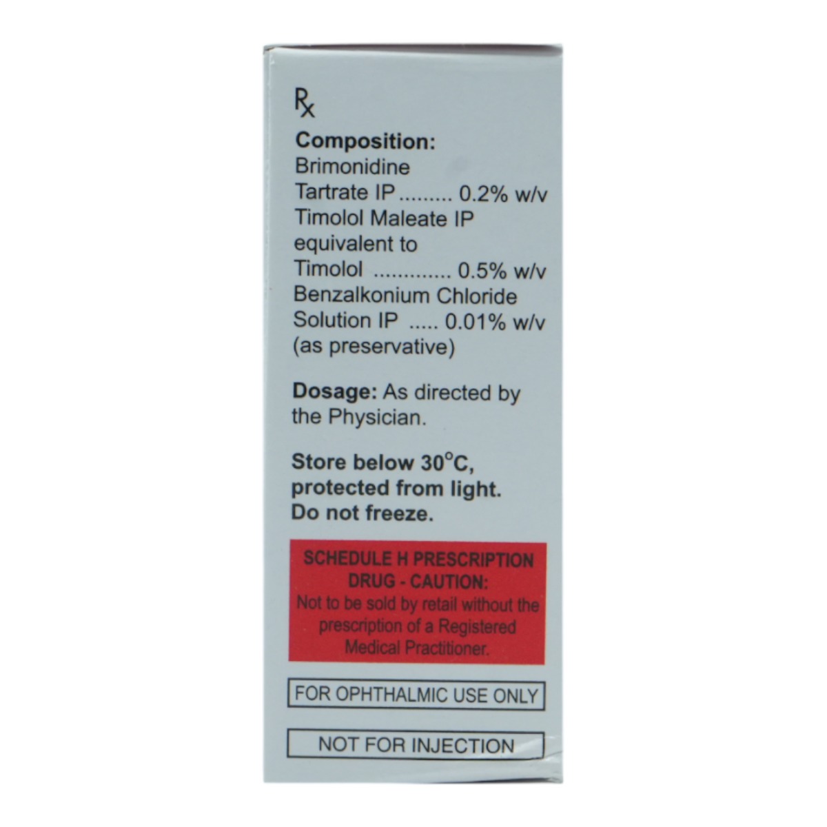 Brimopress T Eye Drop 5 ml, Pack of 1 Brimopress T Eye Drop 5 ml, Pack of 1