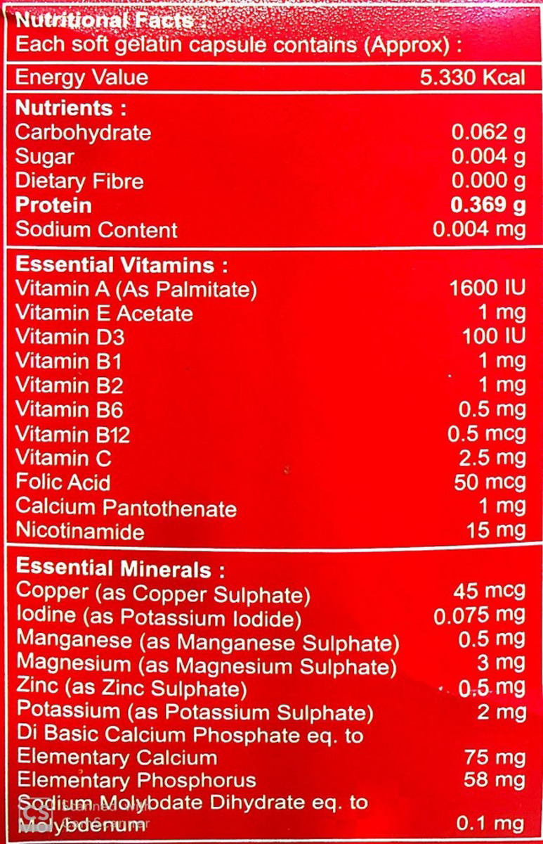 B-Rich Capsule 10's, Pack of 10 B-Rich Capsule 10's, Pack of 10