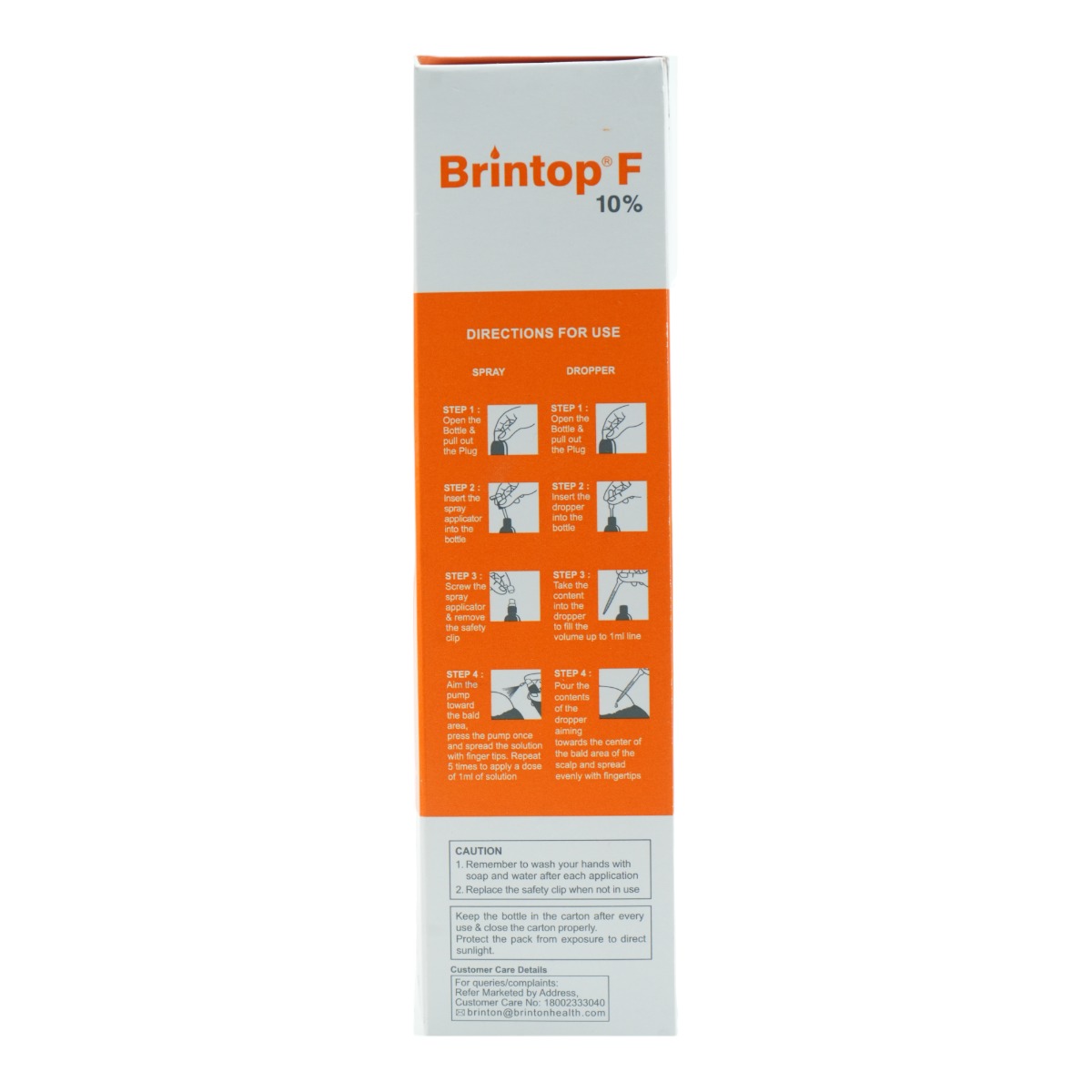Brintop F 10% Solution 100 ml, Pack of 1 SOLUTION Brintop F 10% Solution 100 ml, Pack of 1 SOLUTION