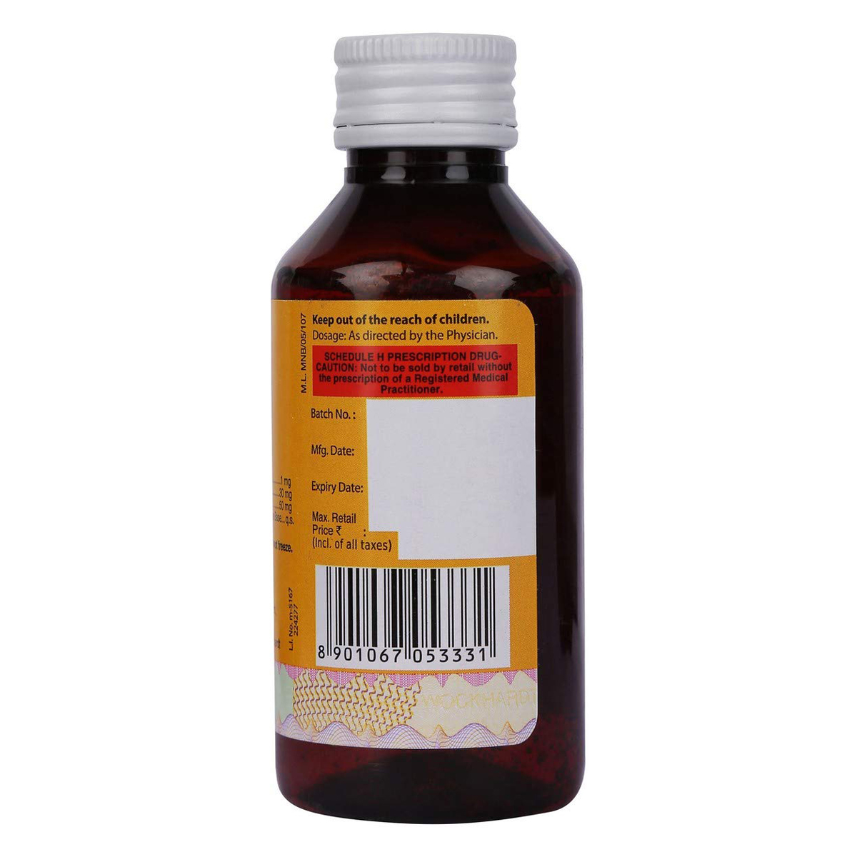 Bro-Zedex LS Expectorant 100 ml, Pack of 1 SYRUP Bro-Zedex LS Expectorant 100 ml, Pack of 1 SYRUP