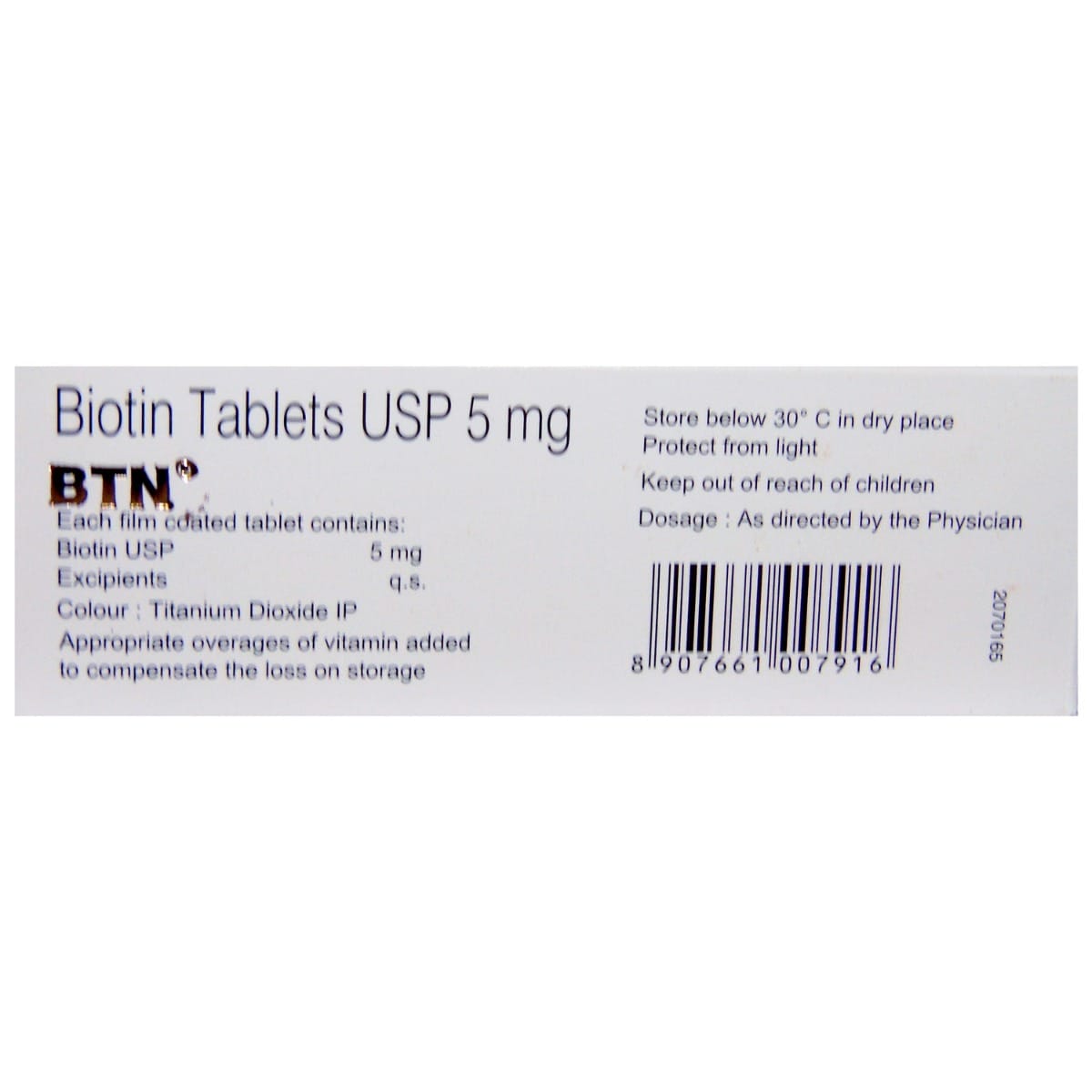BTN Tablet 10's, Pack of 10 TABLETS BTN Tablet 10's, Pack of 10 TABLETS
