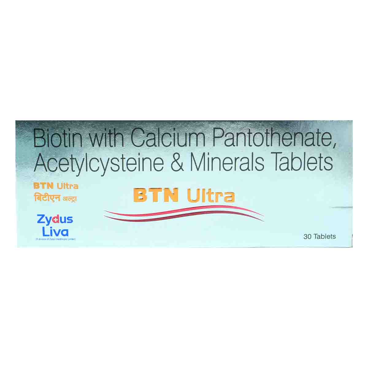 BTN Ultra Tablet 30's, Pack of 30 TABLETS BTN Ultra Tablet 30's, Pack of 30 TABLETS