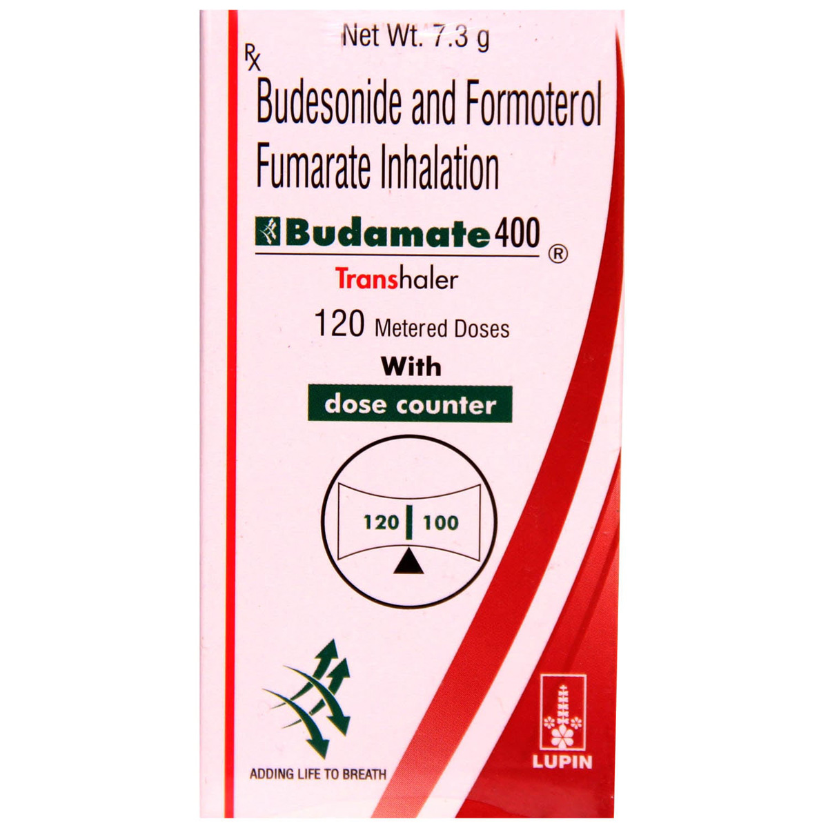 Budamate 400 Transhaler, Pack of 1 INHALER Budamate 400 Transhaler, Pack of 1 INHALER