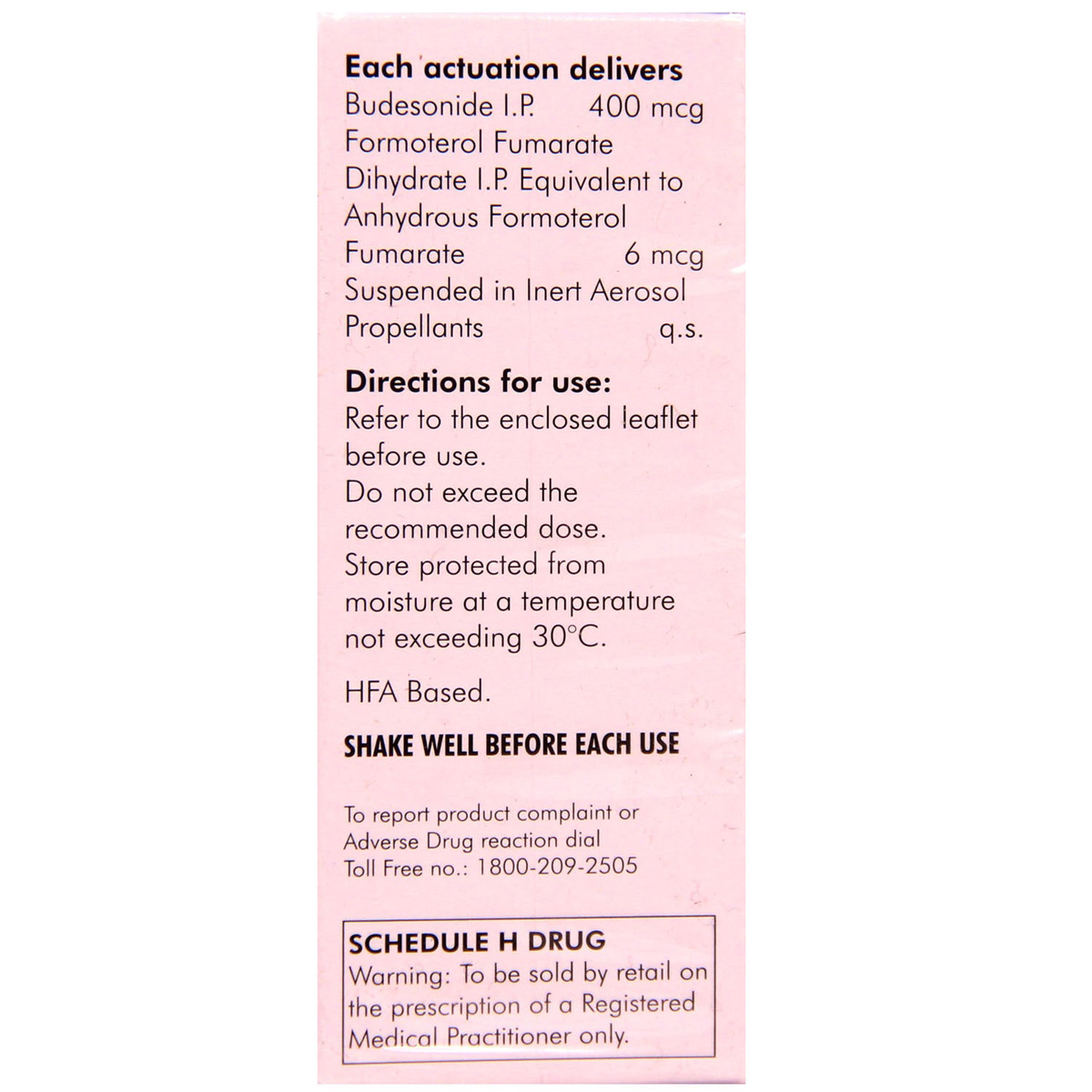 Budamate 400 Transhaler, Pack of 1 INHALER Budamate 400 Transhaler, Pack of 1 INHALER