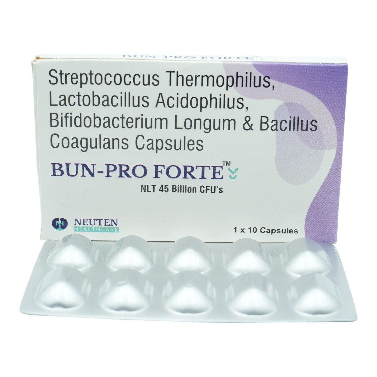 Bun Pro Forte NLT Capsule 10's Bun Pro Forte NLT Capsule 10's