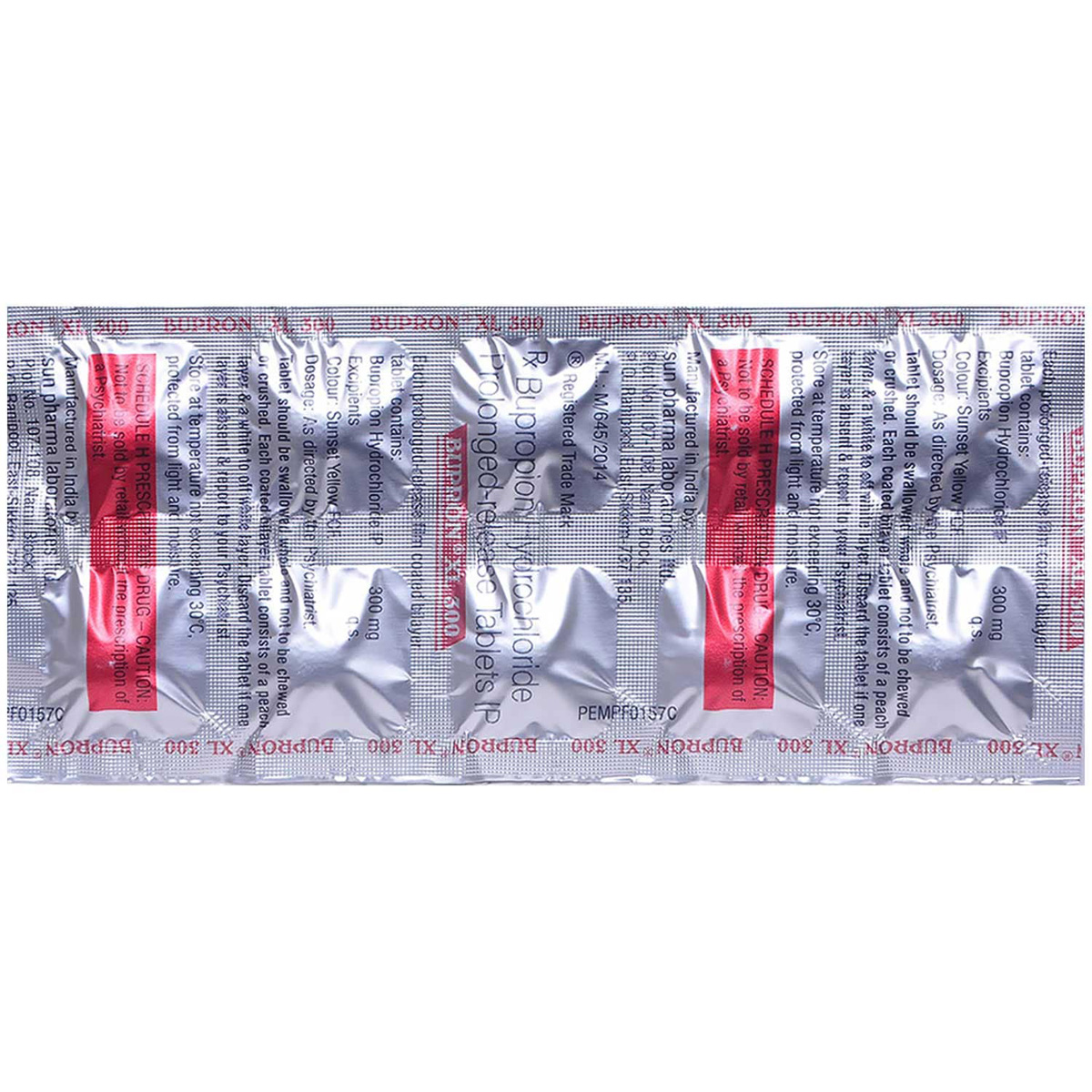 Bupron XL 300 Tablet 10's, Pack of 10 TABLETS Bupron XL 300 Tablet 10's, Pack of 10 TABLETS