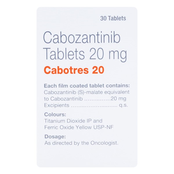 Cabotres 20 mg Tablet 30's, Pack of 1 TABLET Cabotres 20 mg Tablet 30's, Pack of 1 TABLET