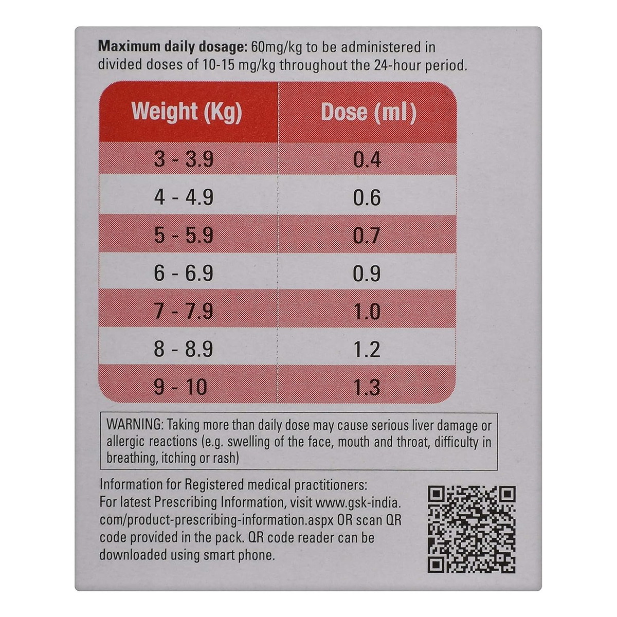 Calpol Pediatric Drops 15 ml, Pack of 1 ORAL DROPS Calpol Pediatric Drops 15 ml, Pack of 1 ORAL DROPS
