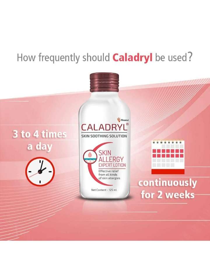 Caladryl Skin Allergy Expert Lotion 125 ml | Relieves All Kind Of Skin Allergies, Rashes, Insect Bites, Sunburns, Prickly Heat, Minor Skin Irritation, Pack of 1 Caladryl Skin Allergy Expert Lotion 125 ml | Relieves All Kind Of Skin Allergies, Rashes, Insect Bites, Sunburns, Prickly Heat, Minor Skin Irritation, Pack of 1