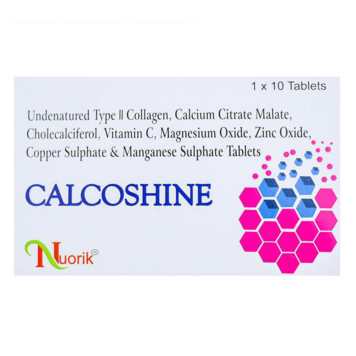 Calcoshine Tablet 10's, Pack of 10 Calcoshine Tablet 10's, Pack of 10