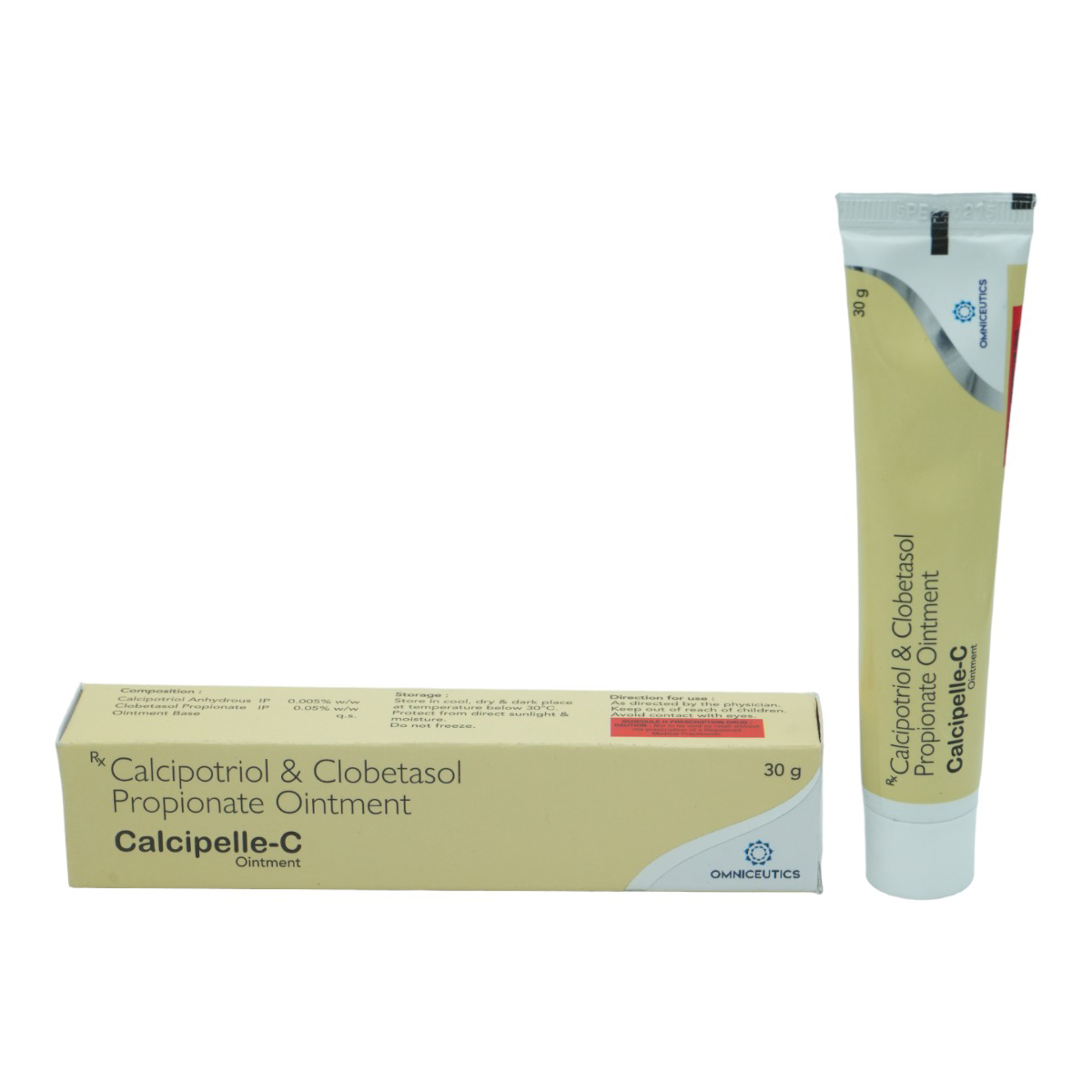 Calcipelle-C Ointment 30 gm, Pack of 1 OINTMENT Calcipelle-C Ointment 30 gm, Pack of 1 OINTMENT