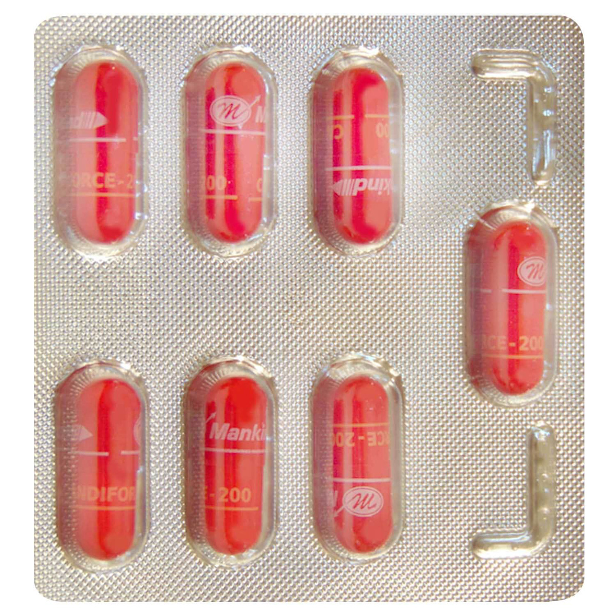 Candiforce-200 Capsule 7's, Pack of 7 CAPSULES Candiforce-200 Capsule 7's, Pack of 7 CAPSULES