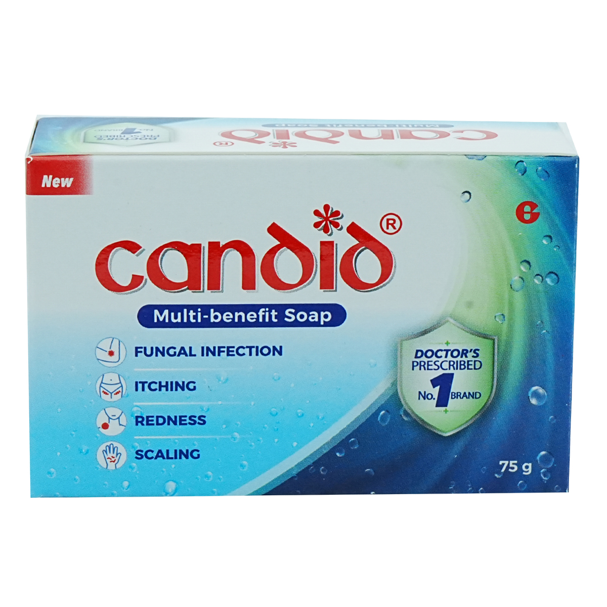 Candid New Multi-Benefit Soap 75 gm, Pack of 1 Soap Candid New Multi-Benefit Soap 75 gm, Pack of 1 Soap