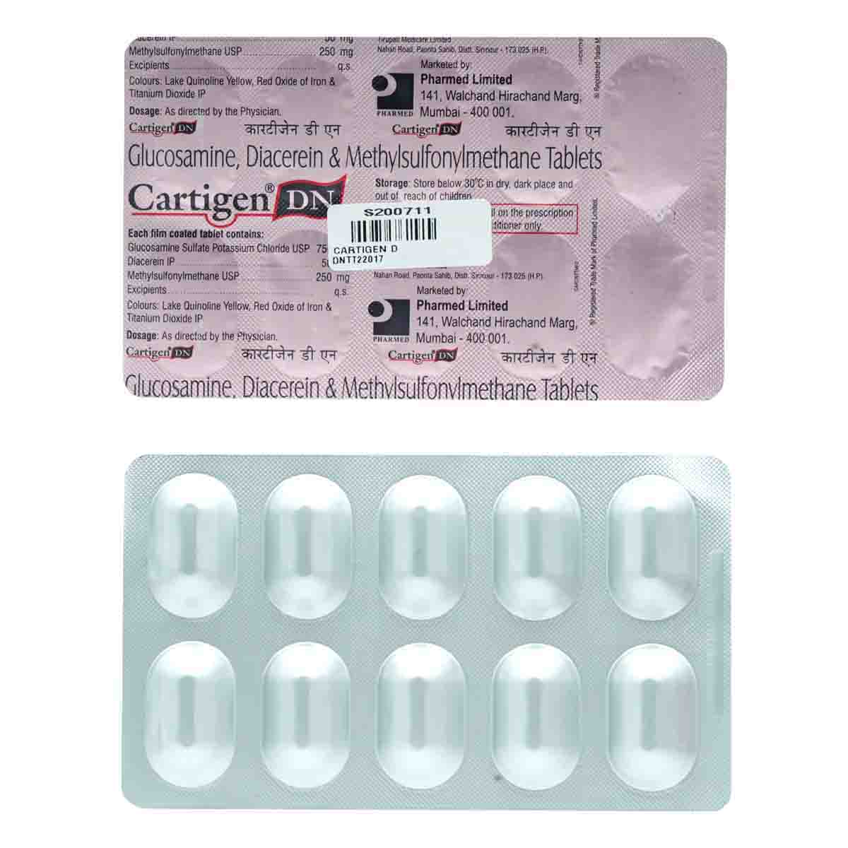 Buy Cartigen DN Tablet 10's Online