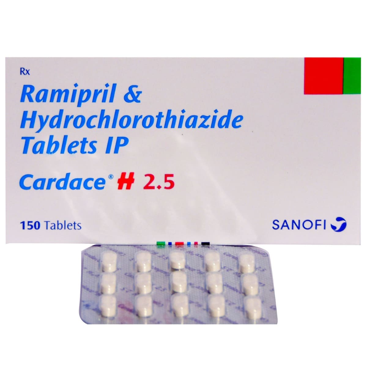 Cardace H 2.5 Tablet 15's, Pack of 15 Cardace H 2.5 Tablet 15's, Pack of 15