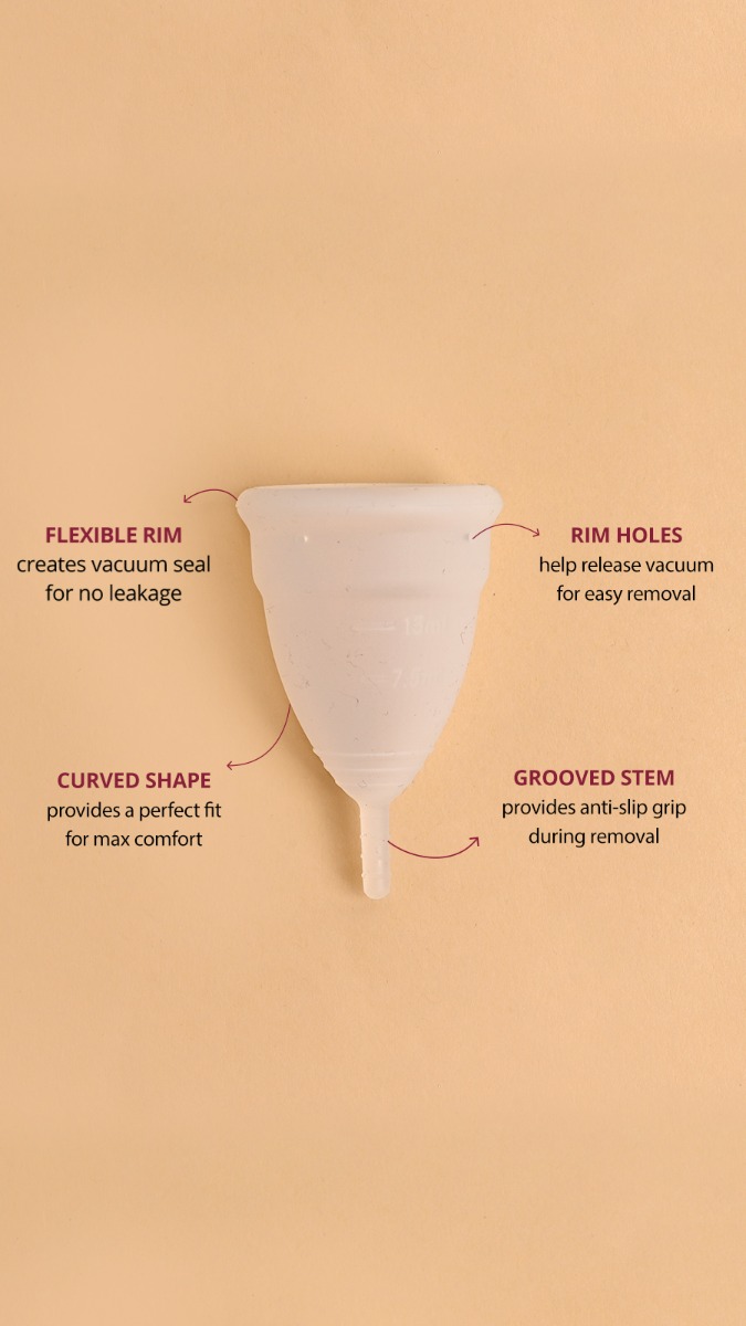 Carmesi Menstrual Cup Large, 1 Count, Pack of 1 Carmesi Menstrual Cup Large, 1 Count, Pack of 1