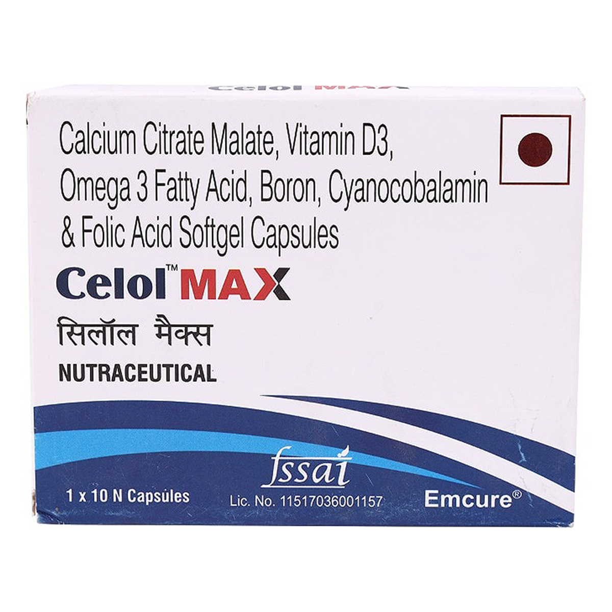 Celol Max Softgel Capsule 10's, Pack of 10 Celol Max Softgel Capsule 10's, Pack of 10