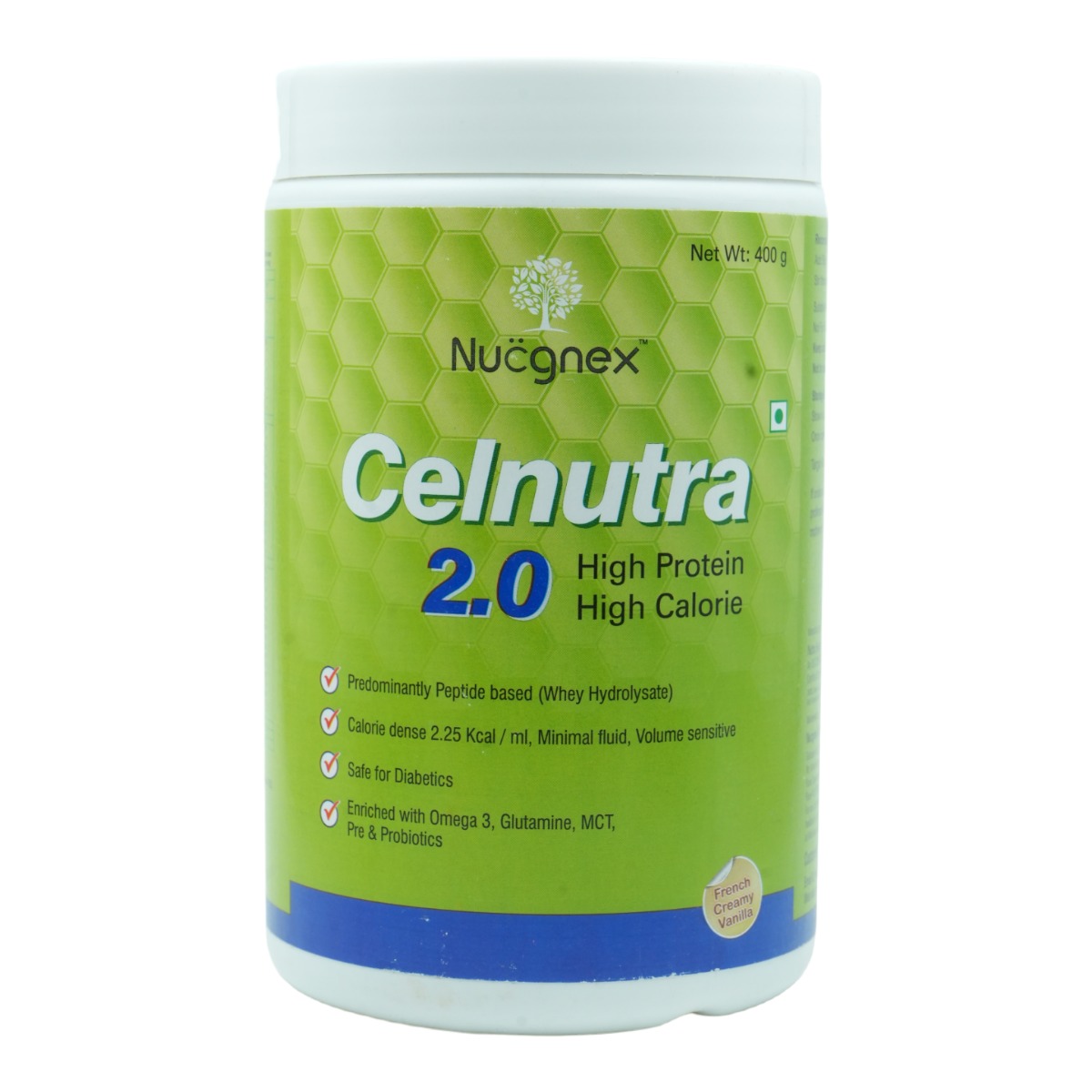Celnutra 2.0 Creamy Vanilla Powder 400G, Pack of 1 Celnutra 2.0 Creamy Vanilla Powder 400G, Pack of 1