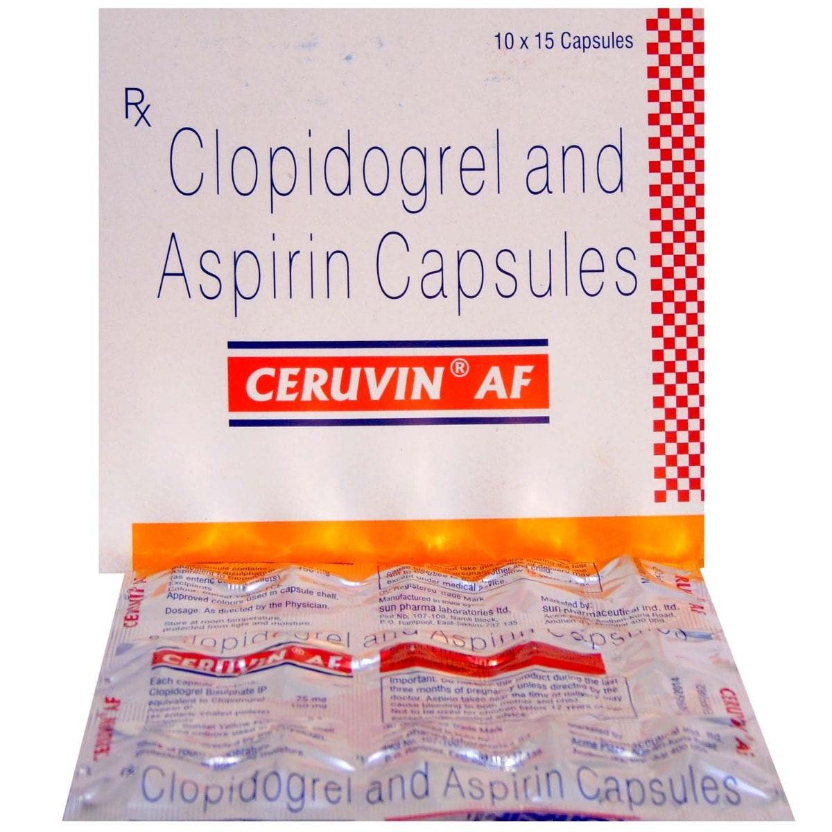Ceruvin AF Capsule 15's, Pack of 15 CAPSULES Ceruvin AF Capsule 15's, Pack of 15 CAPSULES