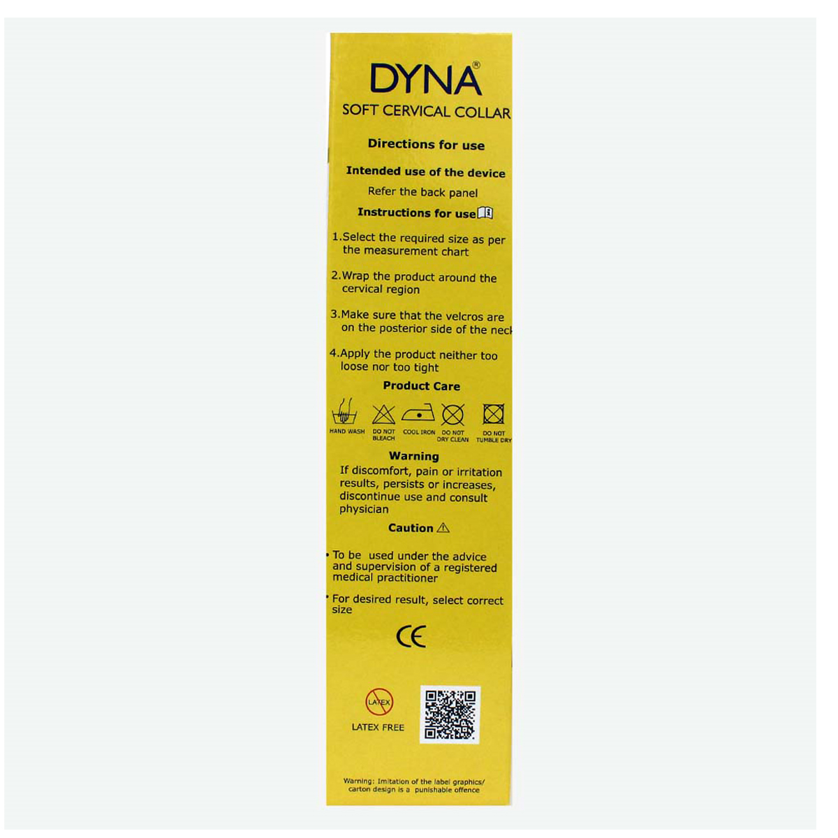 Dyna Soft Cervical Collar Medium, 1 Count, Pack of 1 Dyna Soft Cervical Collar Medium, 1 Count, Pack of 1