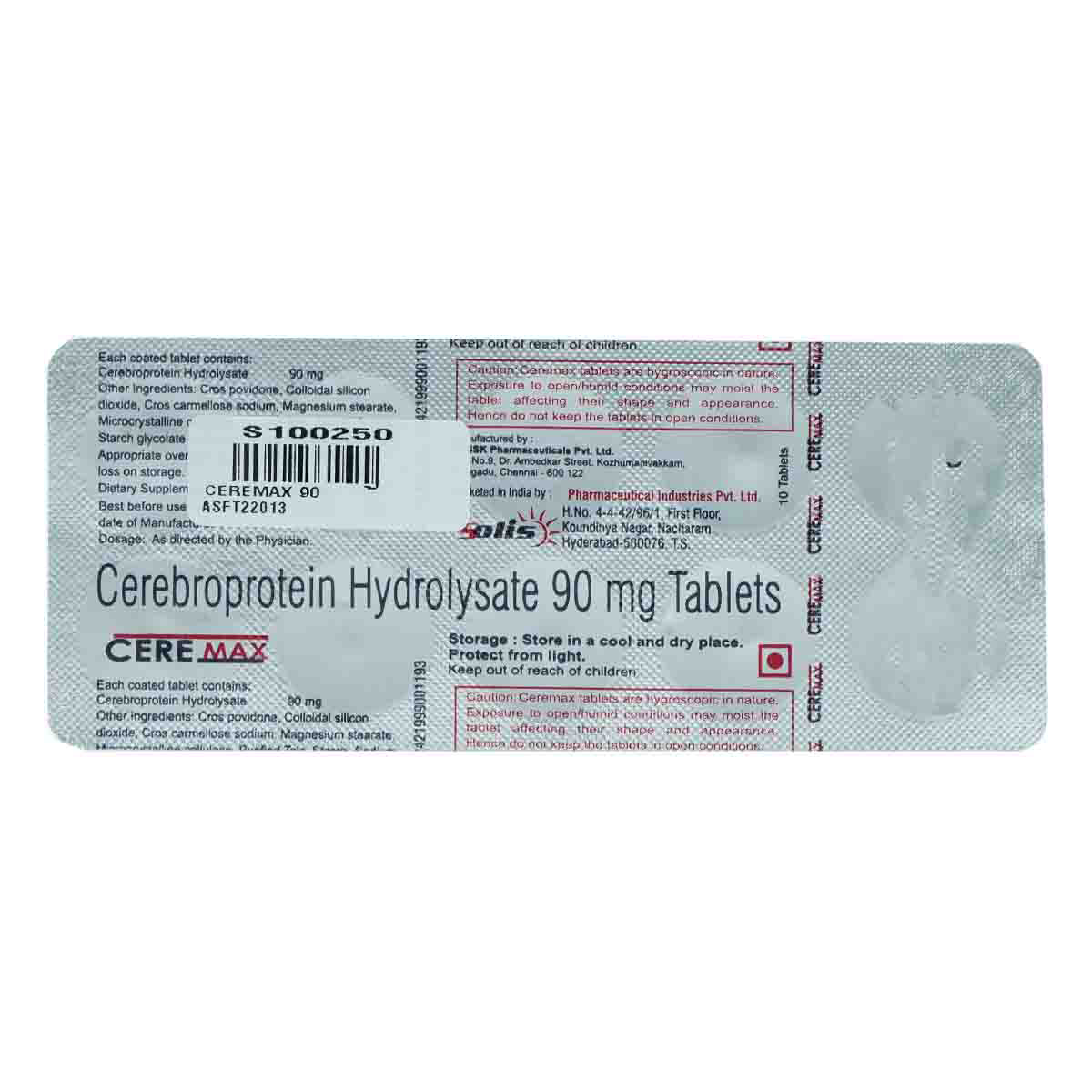 Ceremax 90 mg Tablet 10's, Pack of 10 TABLETS Ceremax 90 mg Tablet 10's, Pack of 10 TABLETS