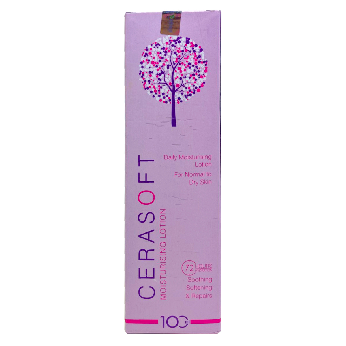 Cerasoft Moisturising Lotion 100 ml | 72hrs Hydration | Prevnets Skin Dryness | Soothing, Softening & Repairs | For Normal To Dry Skin, Pack of 1 Cerasoft Moisturising Lotion 100 ml | 72hrs Hydration | Prevnets Skin Dryness | Soothing, Softening & Repairs | For Normal To Dry Skin, Pack of 1