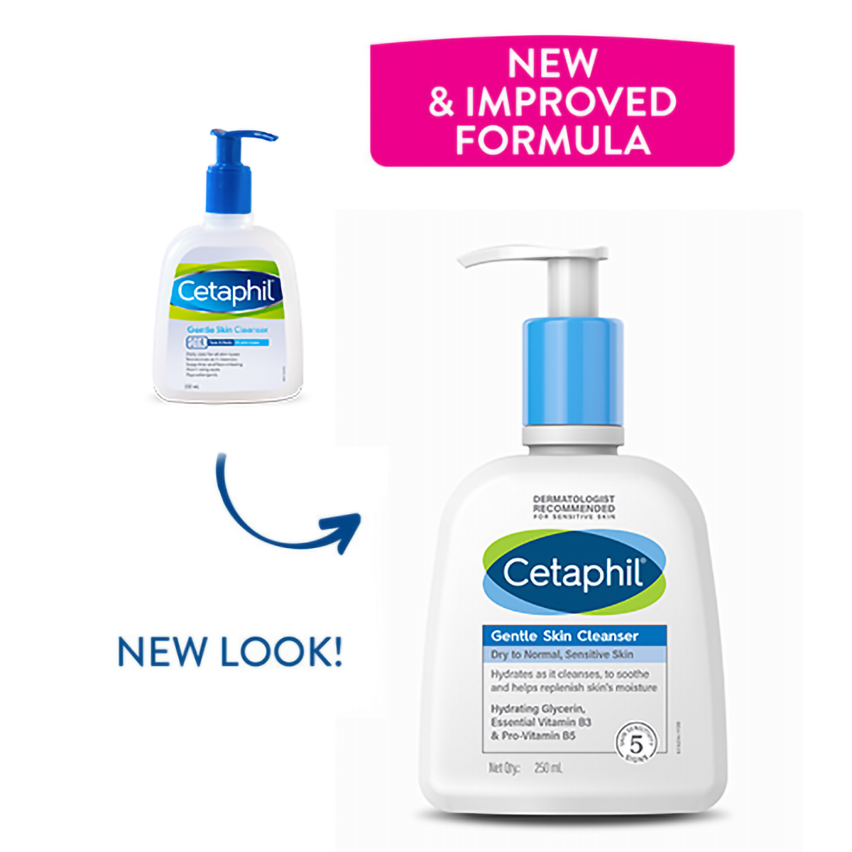 Cetaphil Gentle Skin Cleanser 250 ml | Hydrating Glycerine, Essential Vitamin B3, Pro Vitamin B5 | Hydrates Skin | For Dry To Normal, Sensitive Skin, Pack of 1 Cetaphil Gentle Skin Cleanser 250 ml | Hydrating Glycerine, Essential Vitamin B3, Pro Vitamin B5 | Hydrates Skin | For Dry To Normal, Sensitive Skin, Pack of 1