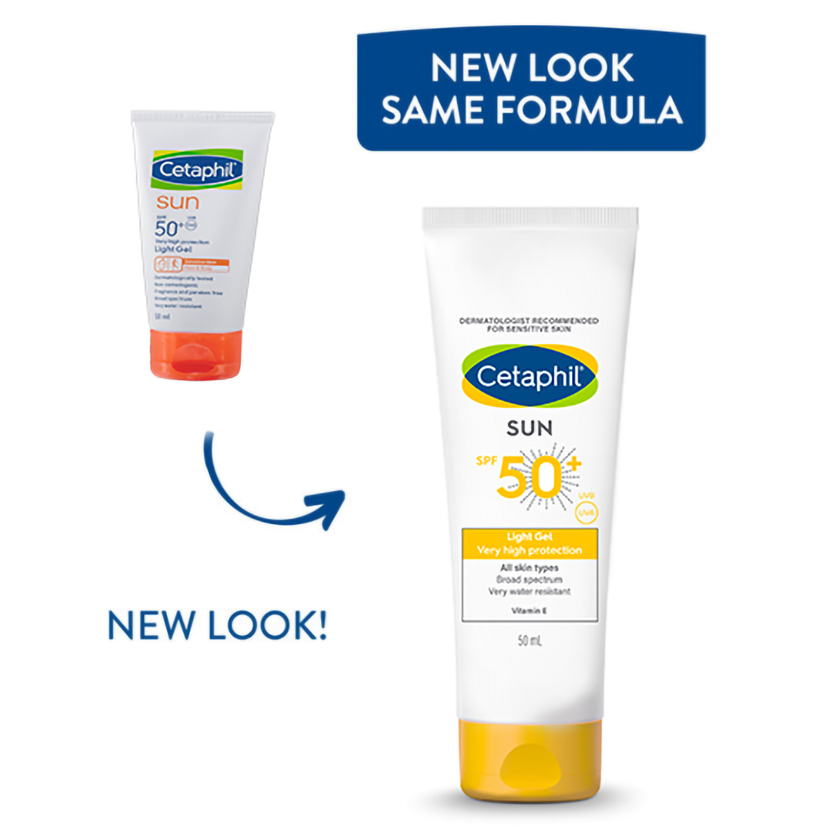 Cetaphil Sun SPF 50+ Very High Protection Light Gel, 50 ml, Pack of 1 Cetaphil Sun SPF 50+ Very High Protection Light Gel, 50 ml, Pack of 1