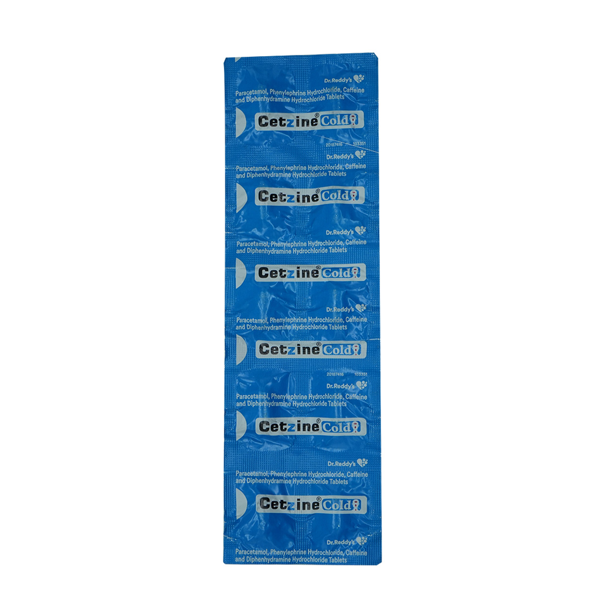 Cetzine Cold Tablet 10's, Pack of 10 Cetzine Cold Tablet 10's, Pack of 10