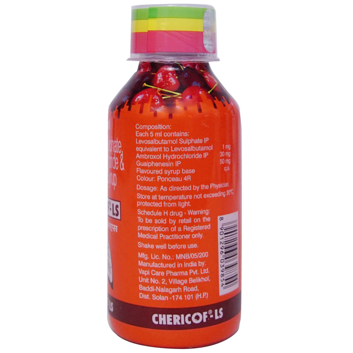 Chericof LS Syrup 100 ml, Pack of 1 SYRUP Chericof LS Syrup 100 ml, Pack of 1 SYRUP