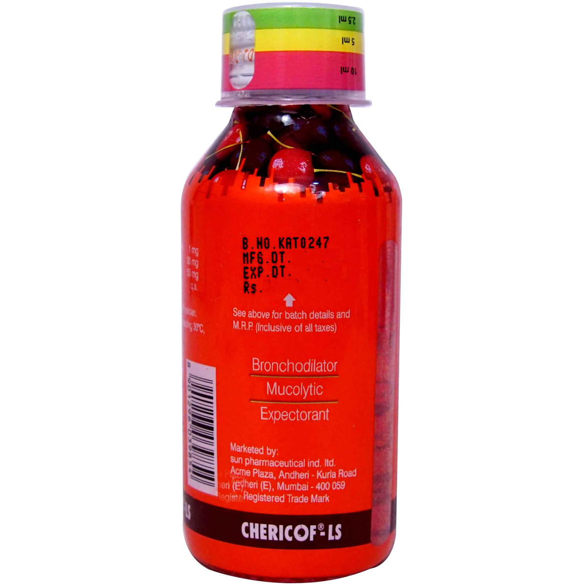 Chericof LS Syrup 100 ml, Pack of 1 SYRUP Chericof LS Syrup 100 ml, Pack of 1 SYRUP