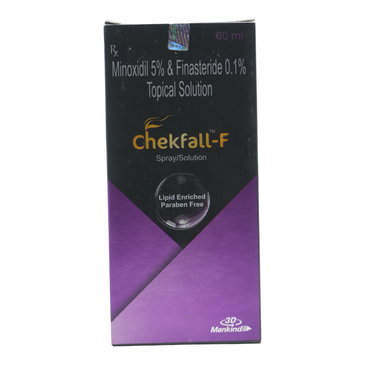 Chekfall-F Topical Solution 60 ml, Pack of 1 SOLUTION Chekfall-F Topical Solution 60 ml, Pack of 1 SOLUTION