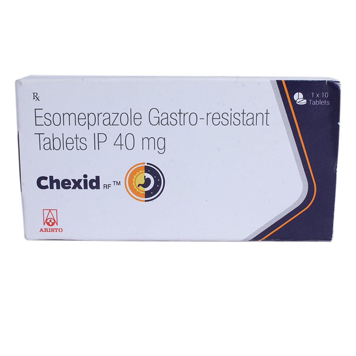Chexid RF 40 mg Tablet 10's, Pack of 10 TABLETS Chexid RF 40 mg Tablet 10's, Pack of 10 TABLETS