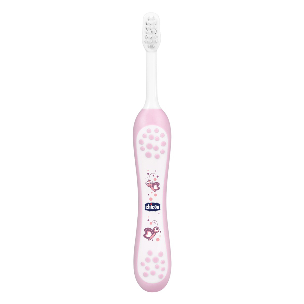 Chicco Pink Toothbrush for 3-8 Year Kids, 1 Count, Pack of 1 Chicco Pink Toothbrush for 3-8 Year Kids, 1 Count, Pack of 1