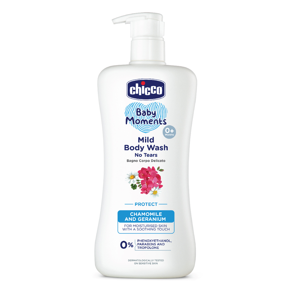 Chicco Baby Moments Protect Mild Body Wash, 500 ml, Pack of 1 Chicco Baby Moments Protect Mild Body Wash, 500 ml, Pack of 1